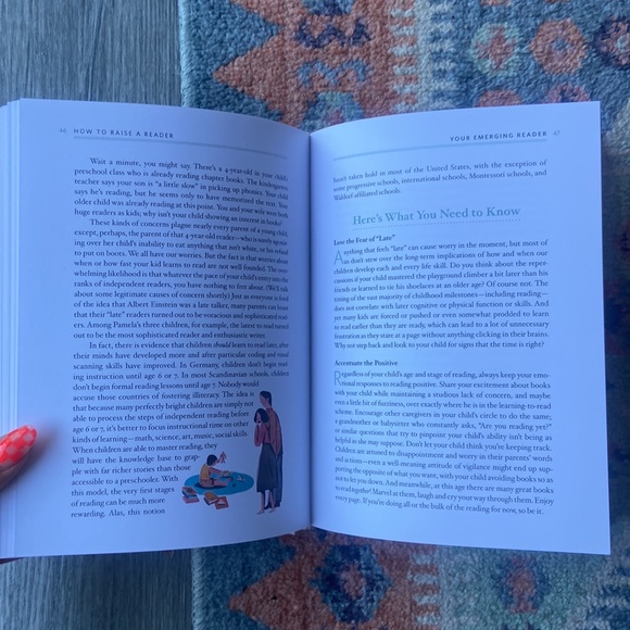 How to Raise a Reader hardcover book Barnes & Noble exclusive edition w/ poster - Picture 10 of 12